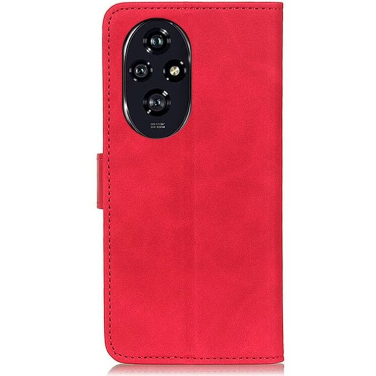 Чехол-книжка KHAZNEH Retro Wallet для Honor 200 - Red: фото 5 из 9