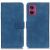 Чохол-книжка KHAZNEH Retro Wallet для Motorola Moto G55 - Blue: фото 1 з 8