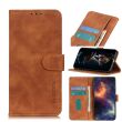 Чехол-книжка KHAZNEH Retro Wallet для OnePlus Nord - Brown (267300Z)