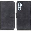Чехол-книжка KHAZNEH Retro Wallet для Samsung Galaxy S24 FE (S721) - Black (367506B)