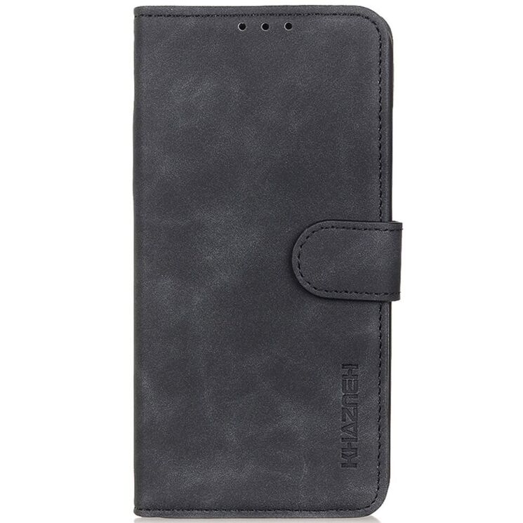Чехол-книжка KHAZNEH Retro Wallet для Samsung Galaxy S24 FE (S721) - Black: фото 4 из 9