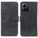 Чехол-книжка KHAZNEH Retro Wallet для Xiaomi Redmi Note 12 - Black (323008B). Фото 1 из 9