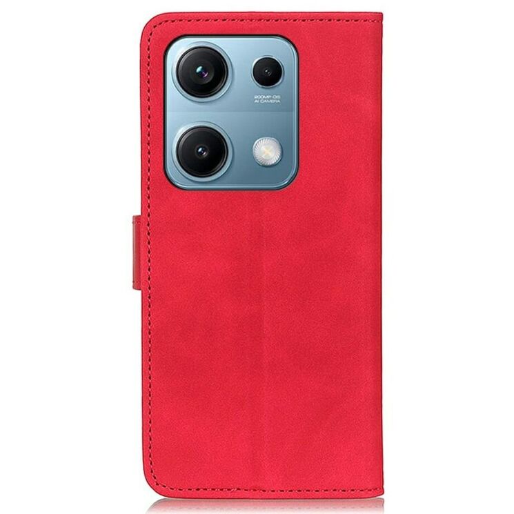 Чехол-книжка KHAZNEH Retro Wallet для Xiaomi Redmi Note 14S - Red: фото 5 из 8