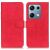 Чехол-книжка KHAZNEH Retro Wallet для Xiaomi Redmi Note 14S - Red: фото 1 из 8