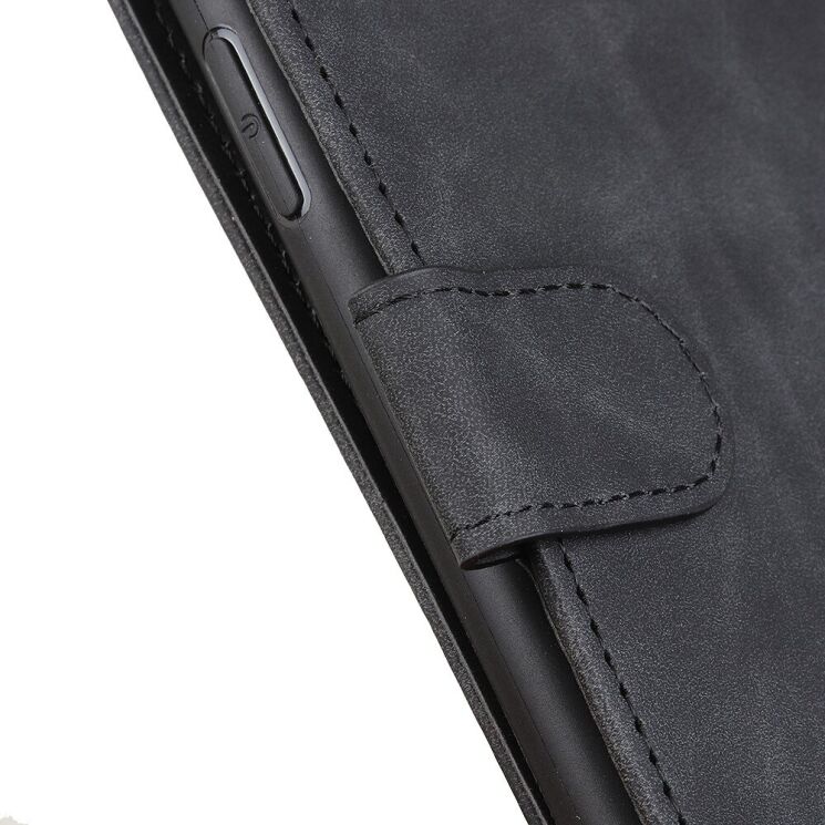 Чехол-книжка KHAZNEH Retro Wallet для ZTE Blade V30 Vita - Black: фото 7 из 11