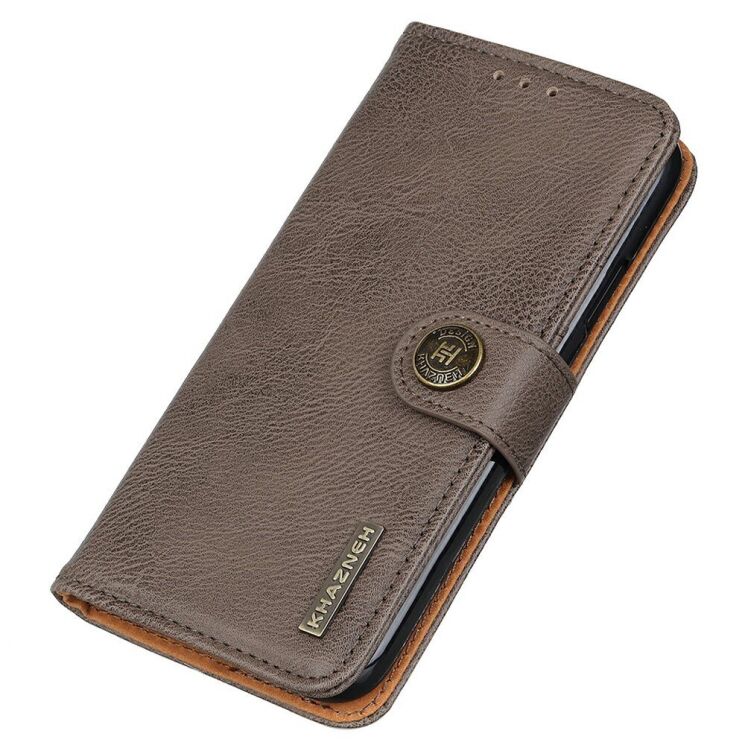 Чехол-книжка KHAZNEH Wallet Cover для OnePlus 13 - Khaki: фото 4 из 8
