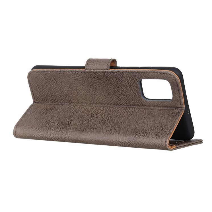 Чохол-книжка із застібкою KHAZNEH Wallet Cover для Realme 7 Pro - Grey: фото 4 з 10