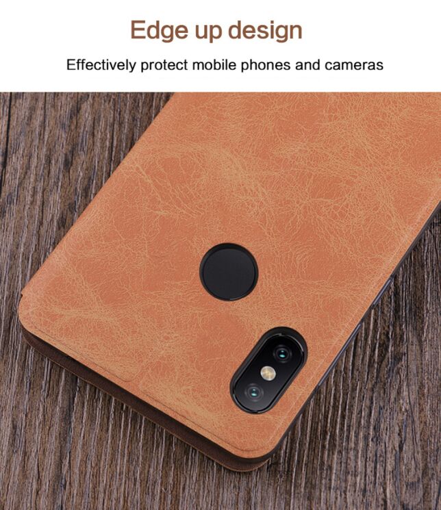 Чехол-книжка MOFI Vintage Series для Xiaomi Redmi S2 - Blue: фото 8 из 8