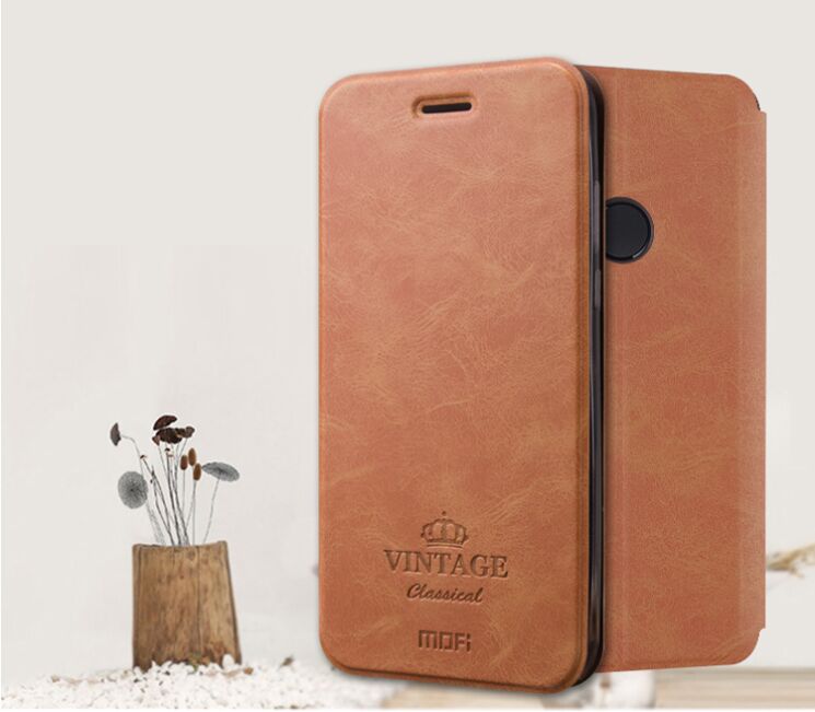 Чехол-книжка MOFI Vintage Series для Xiaomi Redmi S2 - Blue: фото 2 из 8