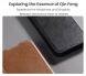 Чехол-книжка NILLKIN Qin Pro для Samsung Galaxy S25 Edge (S937) - Brown (377543Z). Фото 7 из 14
