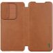 Чехол-книжка NILLKIN Qin Pro для Samsung Galaxy S25 Edge (S937) - Brown (377543Z). Фото 5 из 14