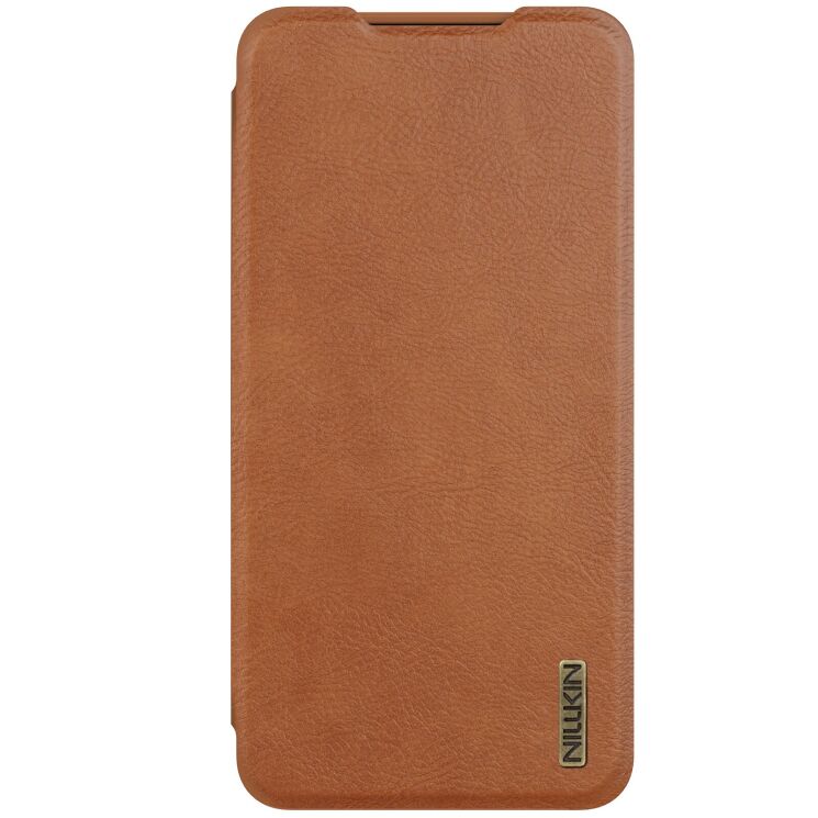 Чехол-книжка NILLKIN Qin Pro для Samsung Galaxy S25 Edge (S937) - Brown: фото 1 из 14