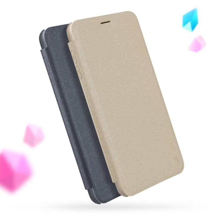 Чехол-книжка NILLKIN Sparkle Series для Samsung Galaxy J6 2018 (J600) - Black: фото 9 из 15