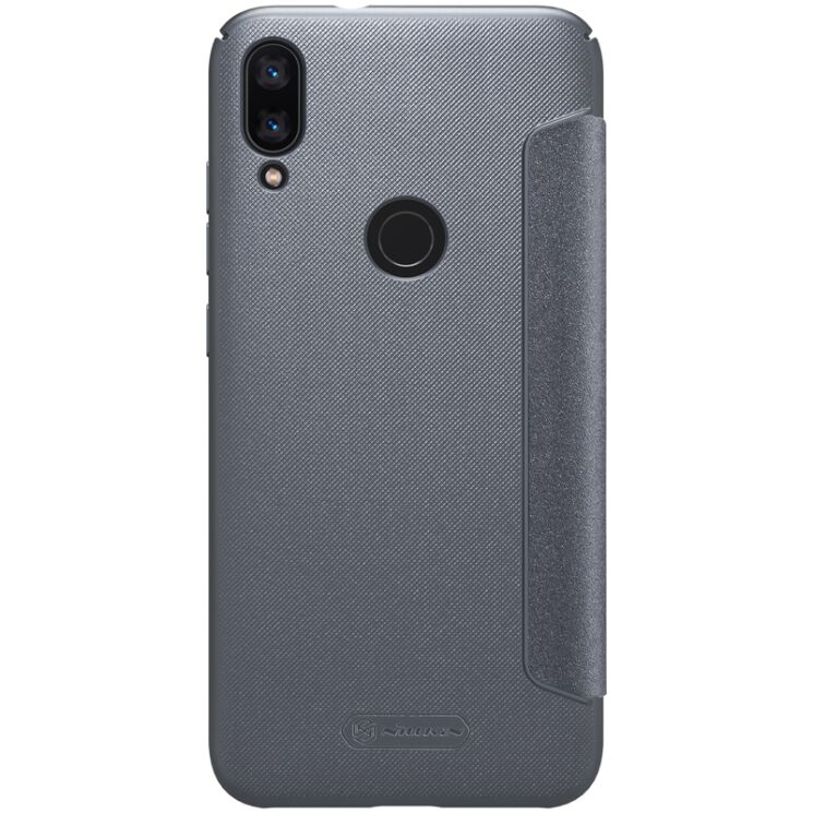 Чехол-книжка NILLKIN Sparkle Series для Xiaomi Mi Play - Black: фото 2 из 14