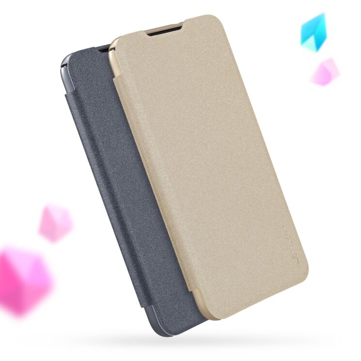 Чехол-книжка NILLKIN Sparkle Series для Xiaomi Mi Play - Black: фото 6 из 14