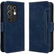 Чехол-книжка с карманами Deexe Wallet Stand для TECNO Camon 50 - Blue (386325L)