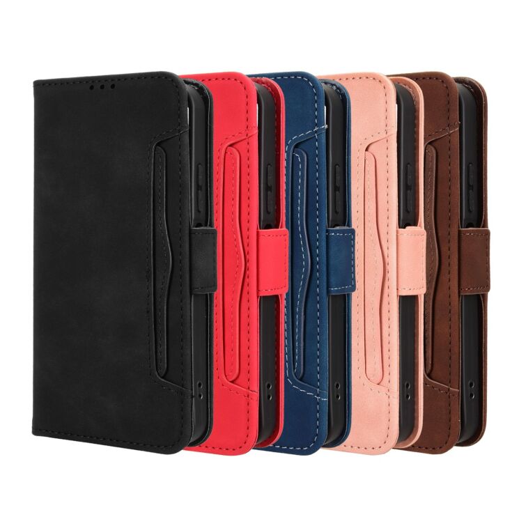 Чехол-книжка с карманами Deexe Wallet Stand для TECNO Pova 8 - Red (432304R) Чехол-книжка с карманами Deexe Wallet Stand для TECNO Pova 8 - Red: фото 9 из 17