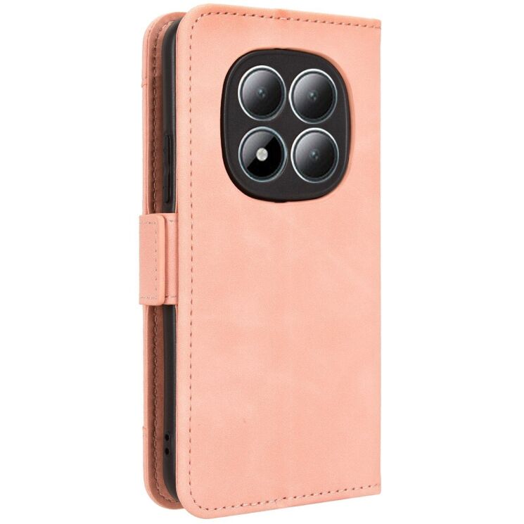 Чехол-книжка с карманами Deexe Wallet Stand для Xiaomi Redmi Note 15 Pro Plus / Poco M8 Pro 5G - Pink: фото 7 из 17