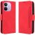 Чехол-книжка с карманами Deexe Wallet Stand для Xiaomi Redmi Note 17 Pro - Red: фото 1 из 17