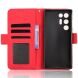 Чохол-книжка з кишеньками Deexe Wallet Stand для ZTE Nubia Red Magic 11 Air - Red (423107R). Фото 3 з 16
