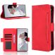 Чохол-книжка з кишеньками Deexe Wallet Stand для ZTE Nubia Red Magic 11 Air - Red (423107R). Фото 7 з 16