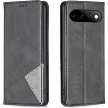 Чехол-книжка с карманами UniCase Geometric Pattern для Google Pixel 11 Pro XL - Black: фото 1 из 12