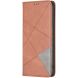 Чехол-книжка с карманами UniCase Geometric Pattern для Samsung Galaxy S26 Plus - Brown (404307Z). Фото 2 из 10