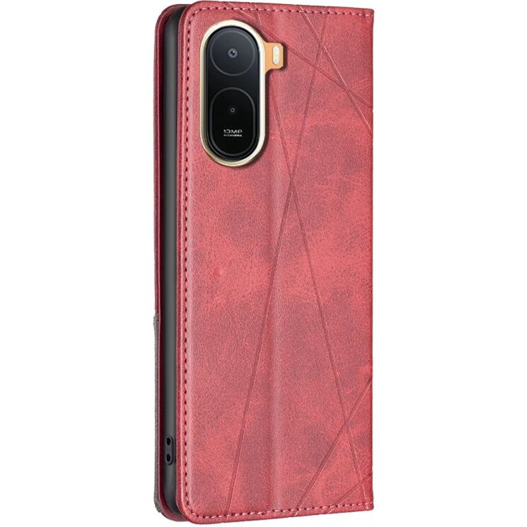 Чехол-книжка с карманами UniCase Geometric Pattern для Xiaomi Redmi A7 Pro - Red: фото 3 из 10