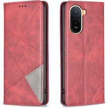 Чехол-книжка с карманами UniCase Geometric Pattern для Xiaomi Redmi A7 Pro - Red: фото 1 из 10
