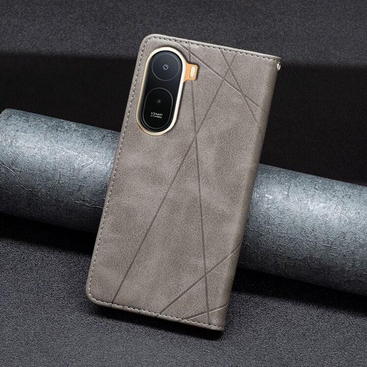 Чехол-книжка с карманами UniCase Geometric Pattern для Xiaomi Redmi A7 Pro - Red: фото 10 из 10