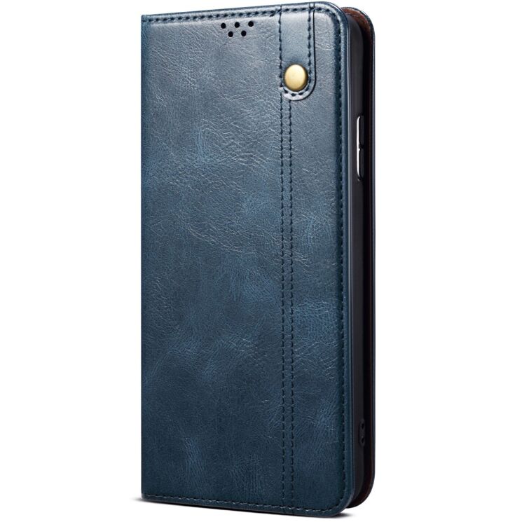 Чохол-книжка з кишеньками UniCase Leather Wallet для OnePlus Nord 5 / Ace 5 Ultra - Blue: фото 5 з 8