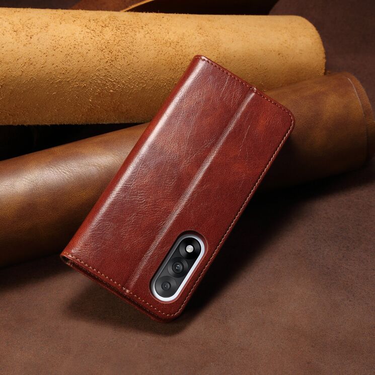 Чохол-книжка з кишеньками UniCase Leather Wallet для OnePlus Nord 5 / Ace 5 Ultra - Black: фото 8 з 8