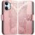 Чехол-книжка с рисунком UniCase Butterfly Pattern для Xiaomi Poco X8 Pro Max - Rose Gold: фото 1 из 10