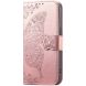Чохол-книжка з малюнком UniCase Butterfly Pattern для Xiaomi Poco X8 Pro Max - Rose Gold (408933RG). Фото 5 з 10