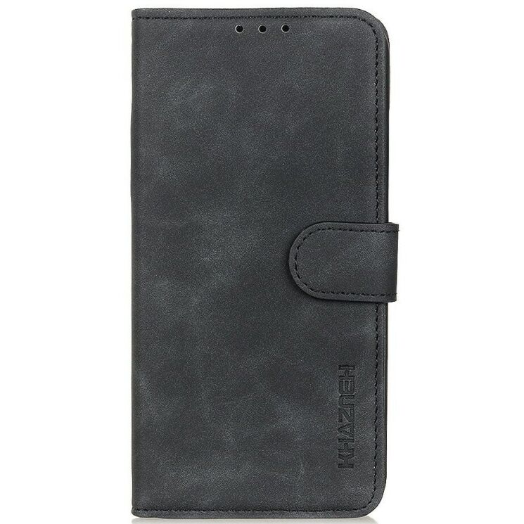 Чехол-книжка с застежкой KHAZNEH Retro Wallet для Google Pixel 11 Pro XL - Black: фото 5 из 8