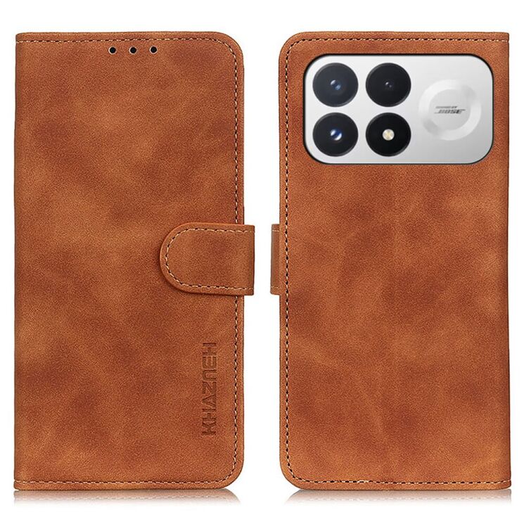 Чехол-книжка с застежкой KHAZNEH Retro Wallet для Xiaomi Poco F9 Pro - Brown (430134Z) Чехол-книжка с застежкой KHAZNEH Retro Wallet для Xiaomi Poco F9 Pro - Brown: фото 1 из 9