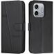 Чехол-книжка с застежкой UniCase Jet Cover для Honor 600 Lite - Black (411820B). Фото 1 из 10