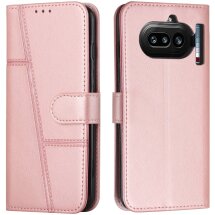 Чохол-книжка з застібкою UniCase Jet Cover для Nothing Phone (4a) - Rose Gold: фото 1 з 10