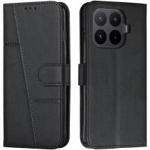 Чехол-книжка с застежкой UniCase Jet Cover для Xiaomi 17T - Black: фото 1 из 10