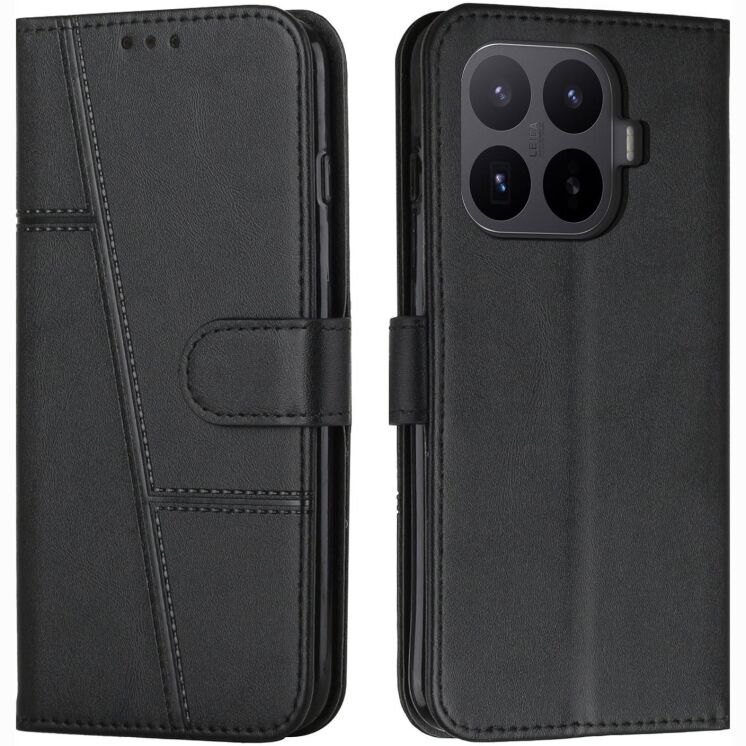 Чехол-книжка с застежкой UniCase Jet Cover для Xiaomi 17T - Black: фото 1 из 10