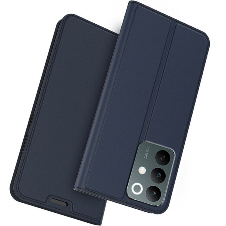 Чехол-книжка UniCase Business Wallet для Realme C85 - Blue: фото 1 из 6