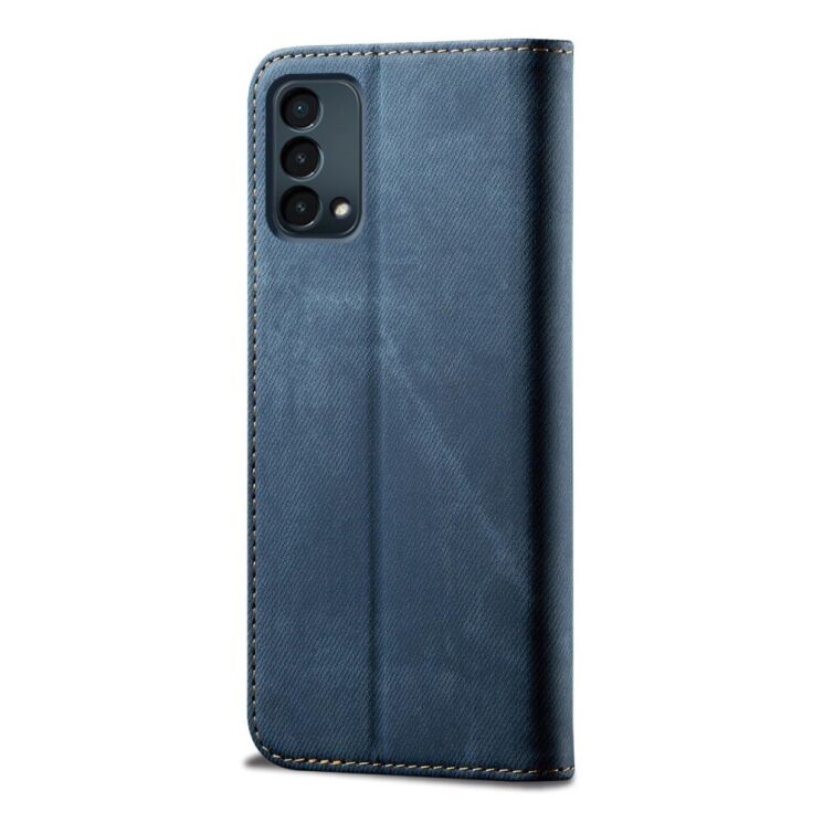 Чехол-книжка UniCase Jeans Wallet для OnePlus Nord N200 - Blue: фото 4 из 13