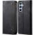 Чохол-книжка UniCase Jeans Wallet для Samsung Galaxy S25 (S931) - Black: фото 1 з 6