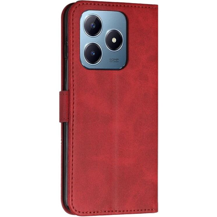 Чехол-книжка UniCase Jet Cover для Realme C63 / C61 / Note 60x / Note 60 - Red: фото 5 из 10