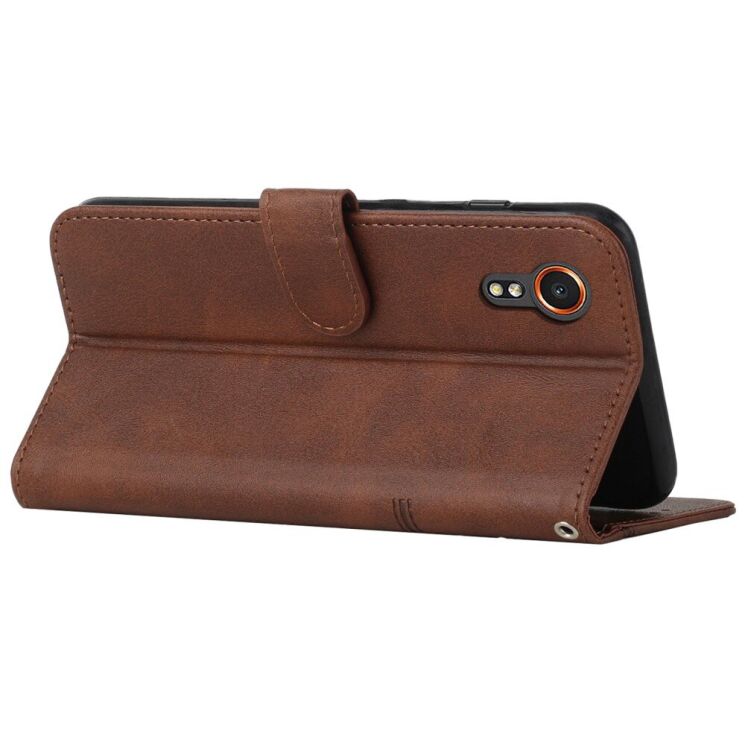 Чохол-книжка UniCase Jet Cover для Samsung Galaxy Xcover 7 (G556) - Brown: фото 3 з 11