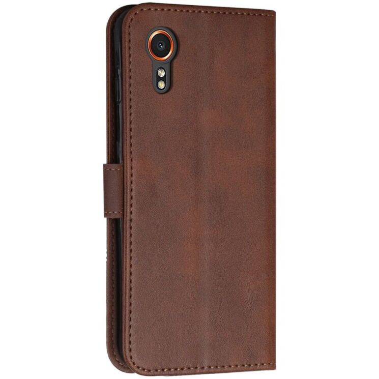 Чохол-книжка UniCase Jet Cover для Samsung Galaxy Xcover 7 (G556) - Brown: фото 5 з 11