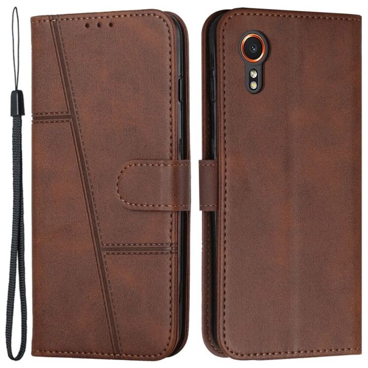Чохол-книжка UniCase Jet Cover для Samsung Galaxy Xcover 7 (G556) - Brown: фото 1 з 11