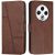 Чехол-книжка UniCase Jet Cover для TECNO Spark 30 - Brown: фото 1 из 10