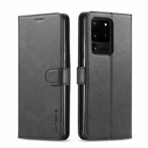 Чохол LC.IMEEKE Wallet Case для Samsung Galaxy S20 Ultra (G988) - Black: фото 1 з 5