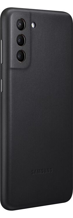 Чехол Leather Cover для Samsung Galaxy S21 Plus (G996) EF-VG996LBEGRU - Black: фото 3 из 3